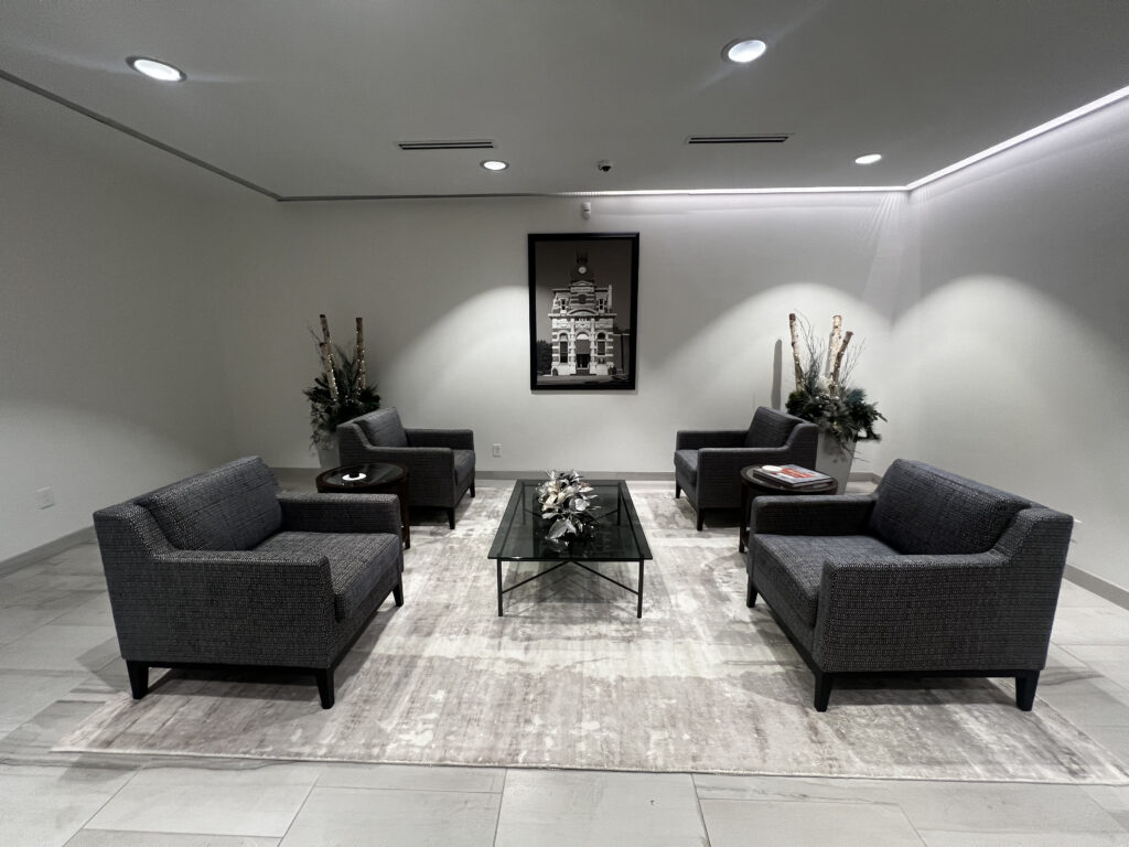 luxury waiting room in the office